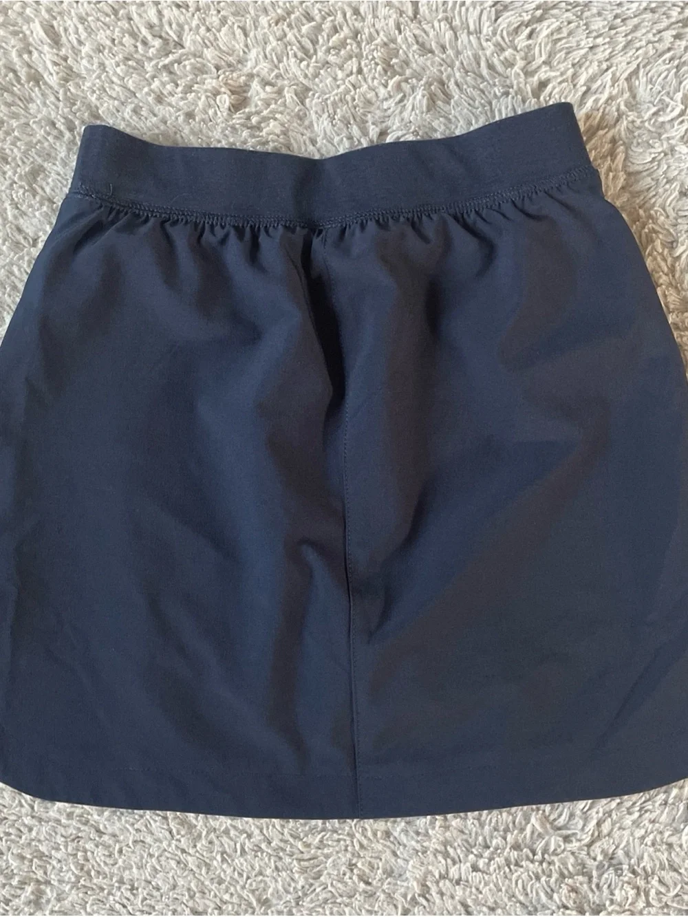 Izod Girls School Uniform Skirt Athletic Skort Pull On Navy Blue Size 7